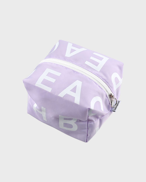 big ball pouch (light purple)