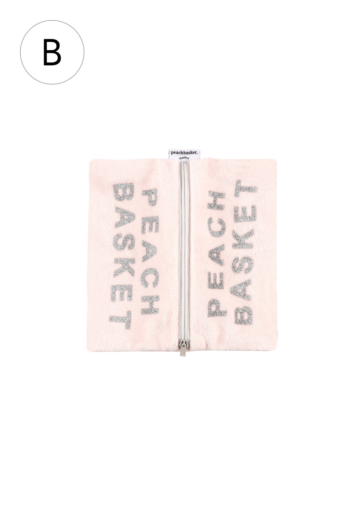Ⓑ towel pouch (babypink)
