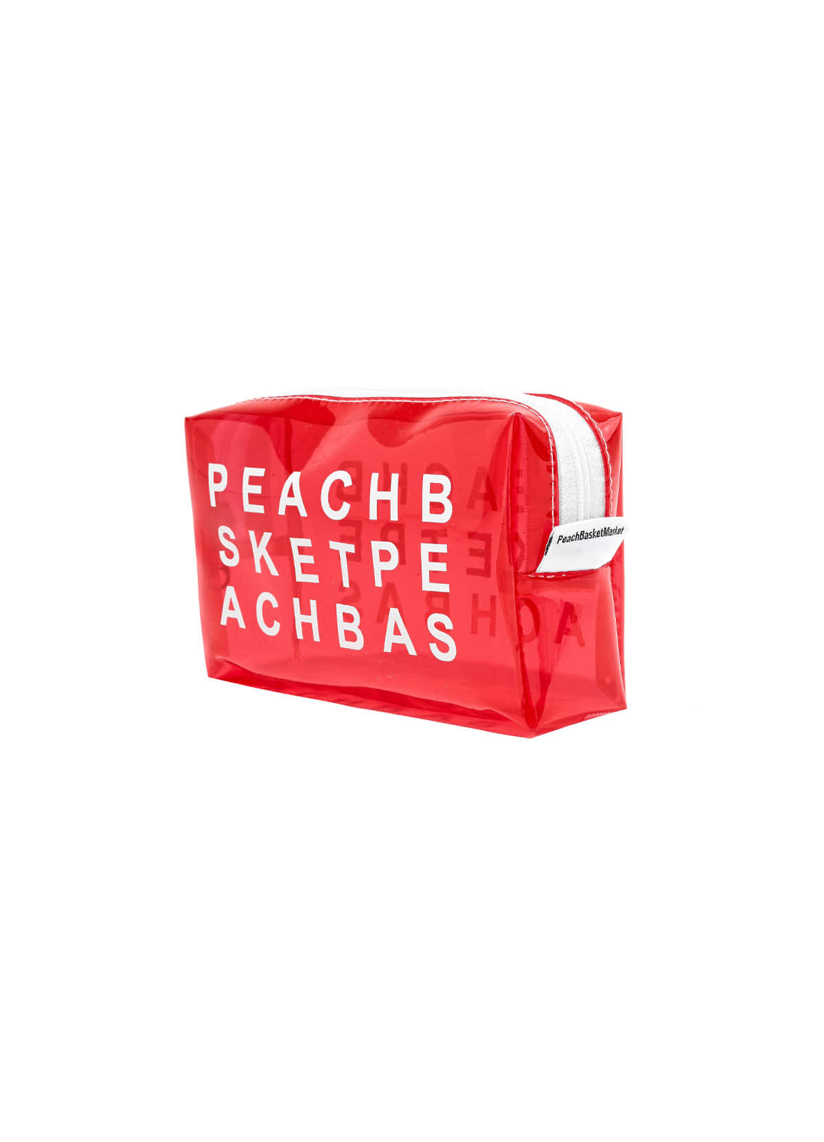 Clear Pouch (red)